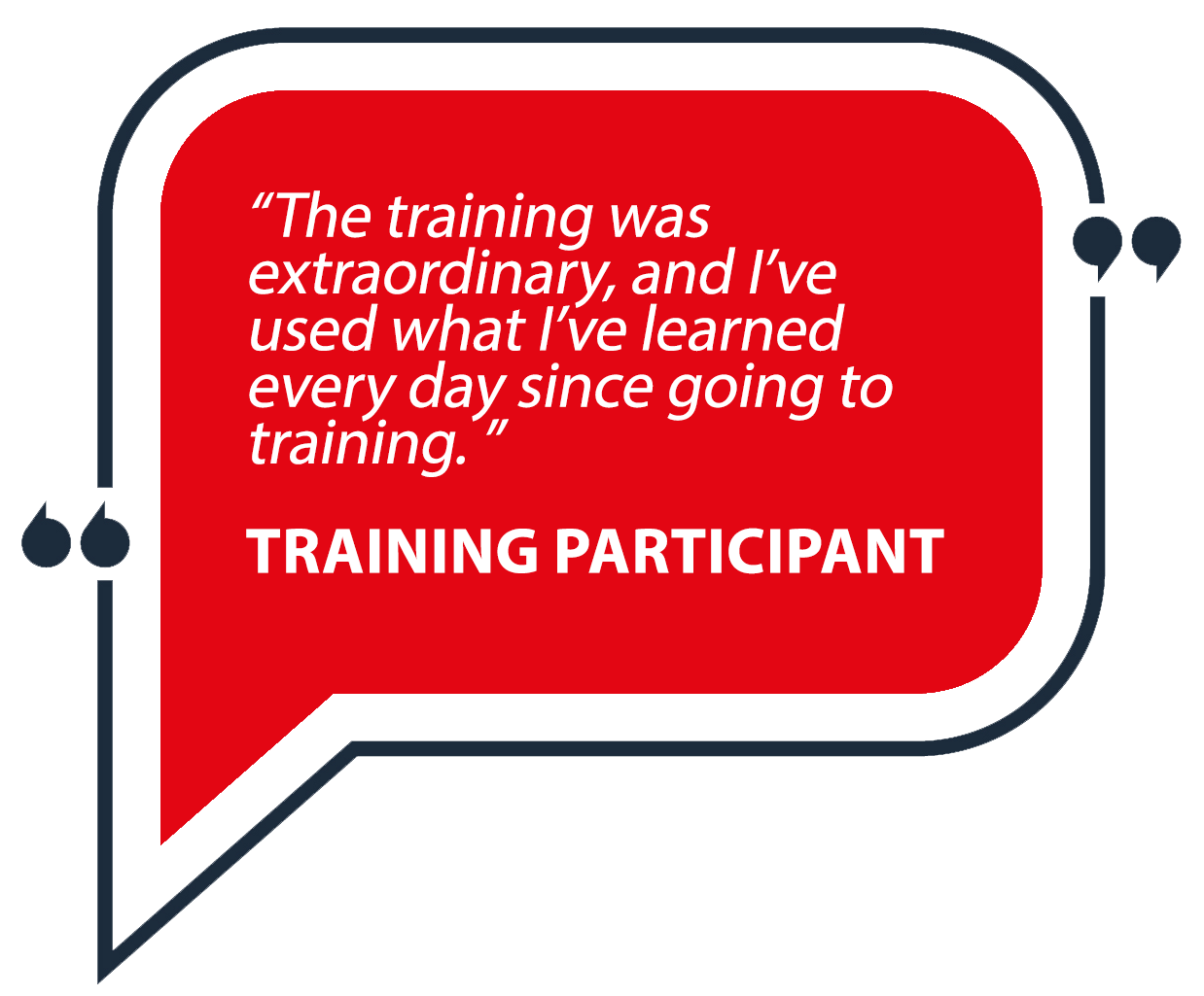 Training Program Testimonial