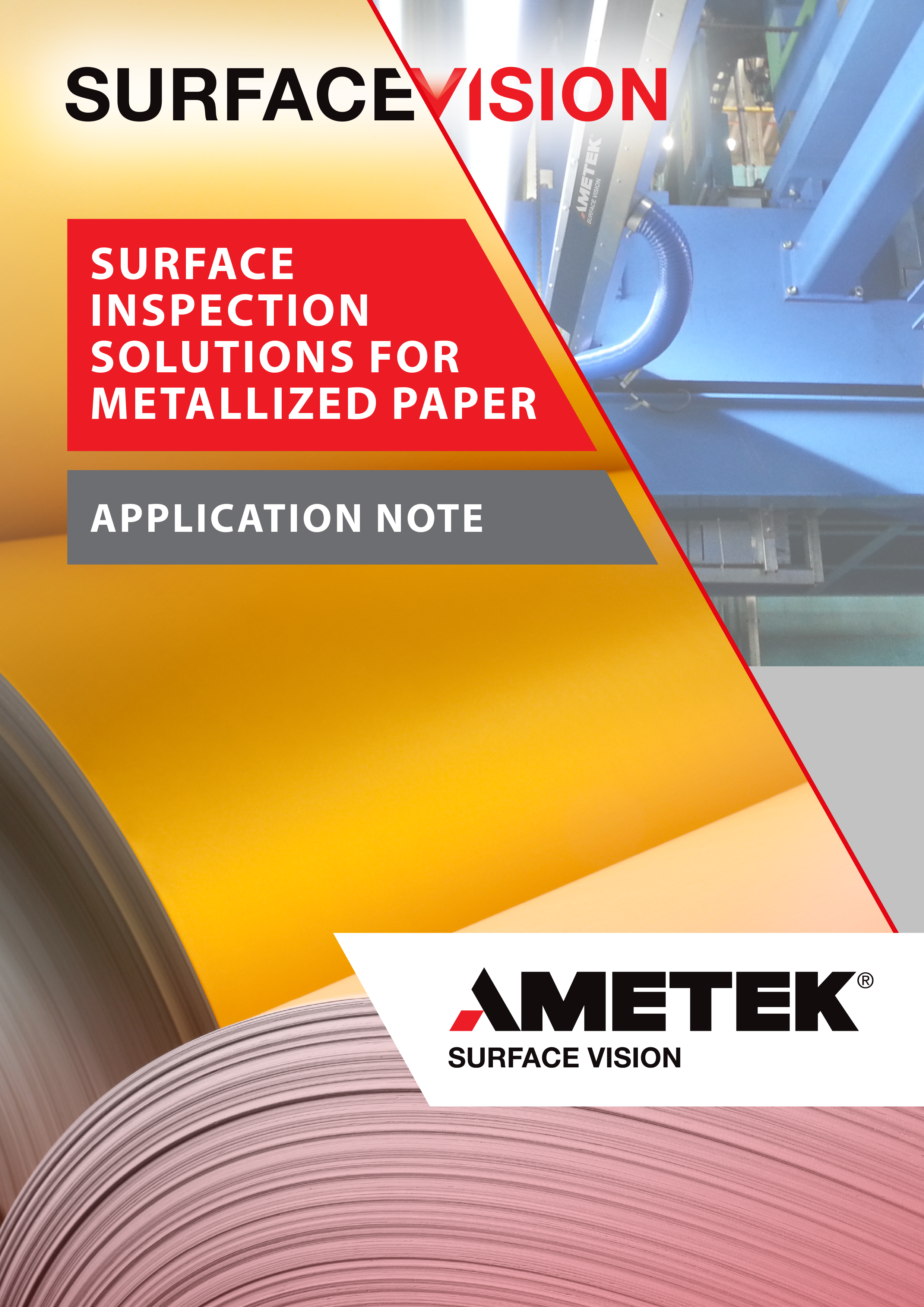 Paper Surface Inspection Surface Inspection Solutions for Metallized Paper – New Application ...