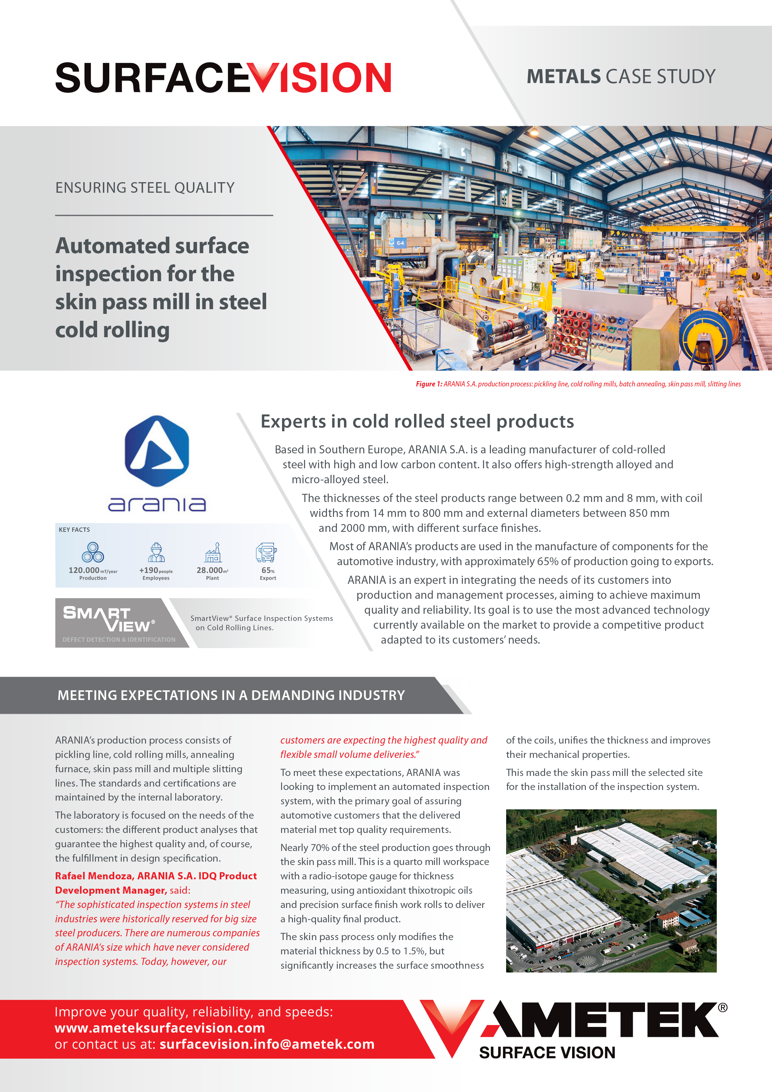 SmartView Metals - ARANIA Case Study EN