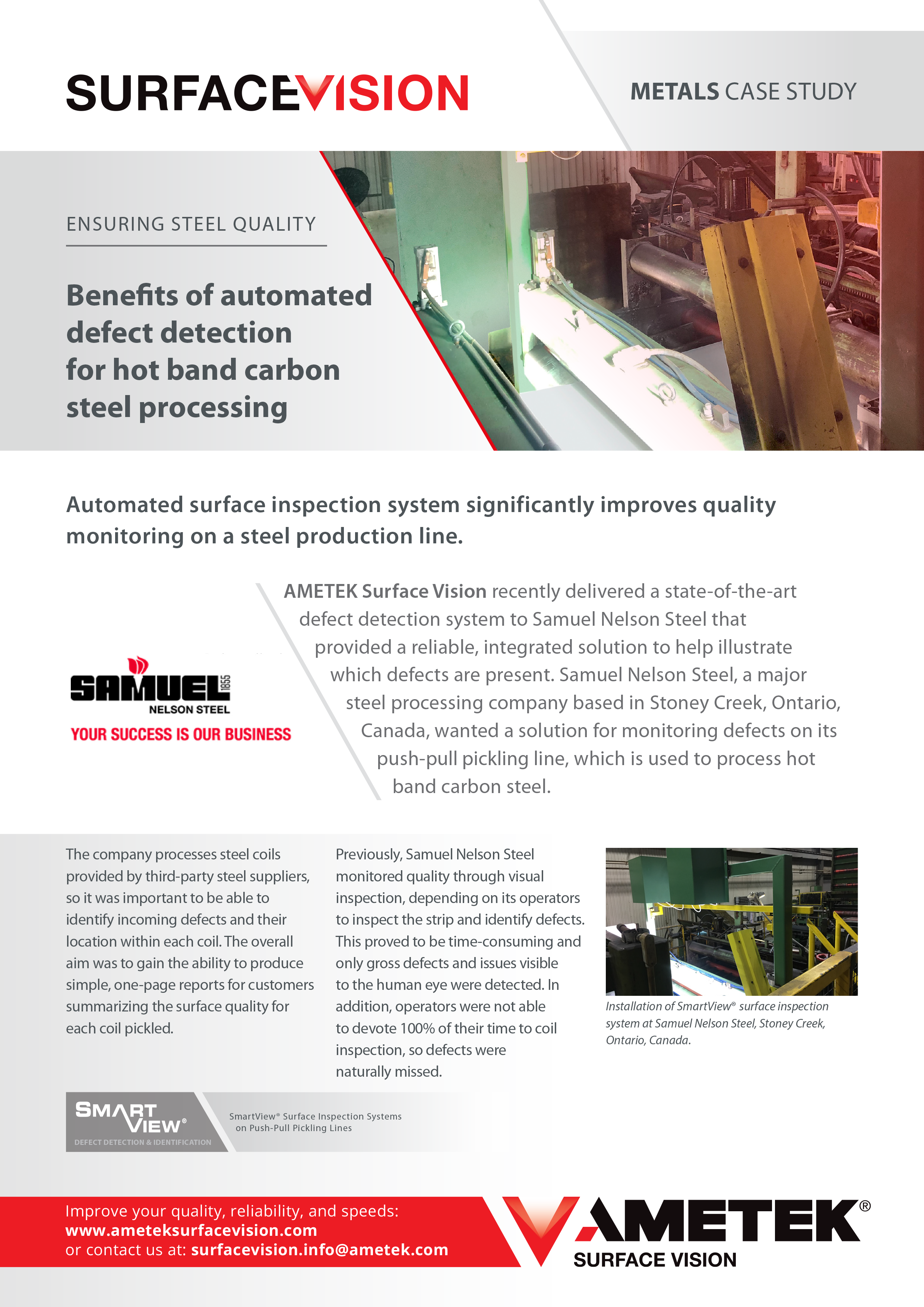 SmartView Metals - Nelson Steel Case Study EN