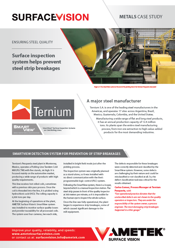 TERNIUM Case Study