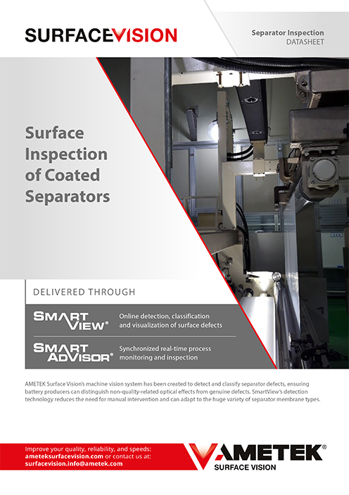 Surface Inspection of Coated Separators