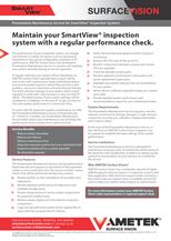AMETEK Surface Vision Preventative Maintenance Service Brochure