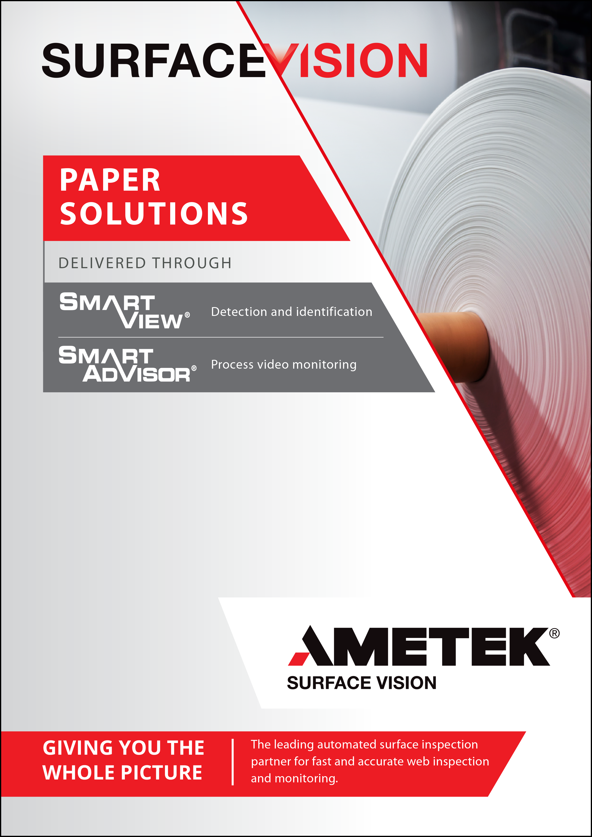 AMETEK Surface Vision Paper Solutions Brochure