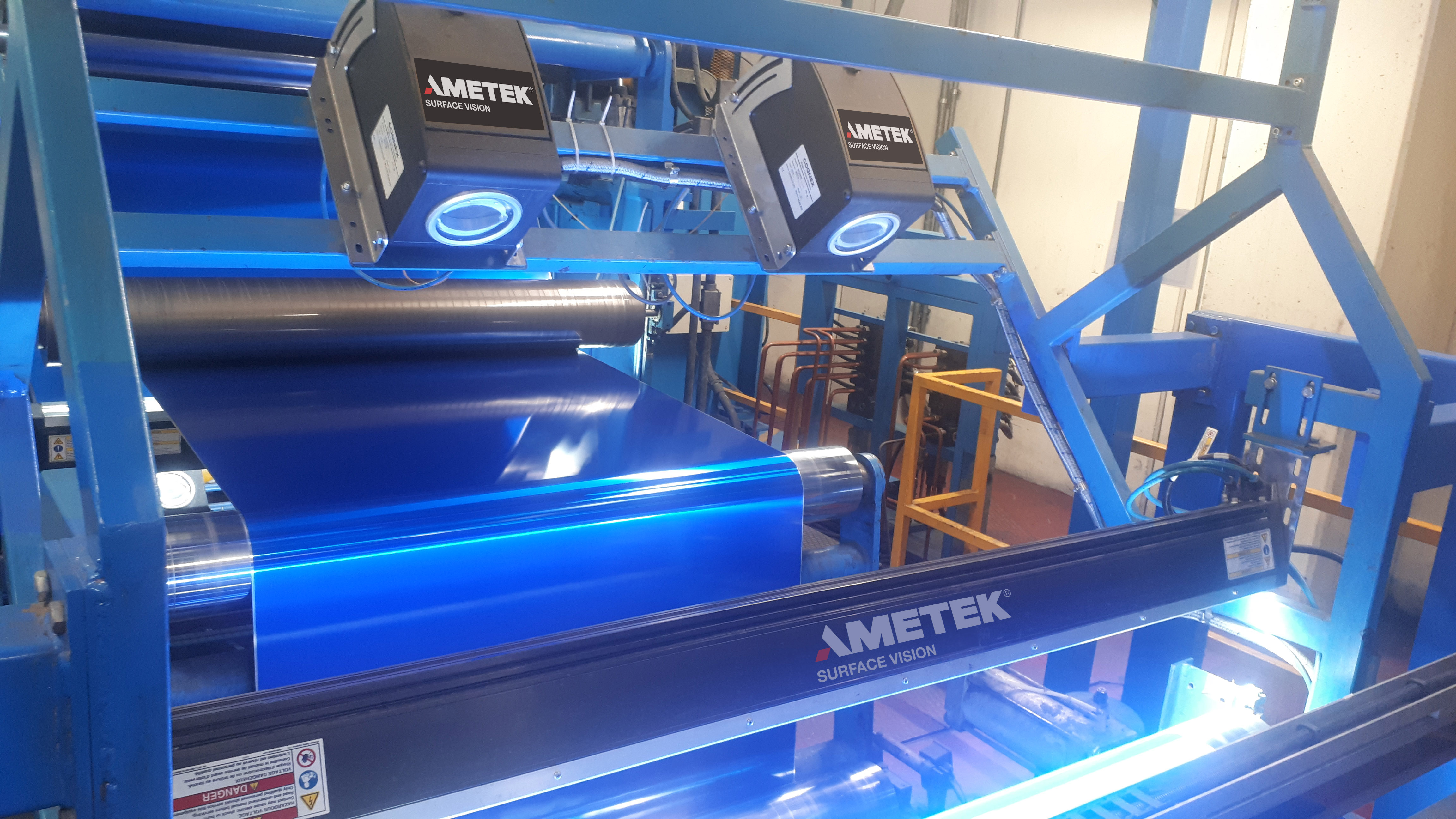 AMETEK Surface Vision Supplies Italcoat S.R.L. Smartview® Inspection Solution for Aluminum Color Coating Lines