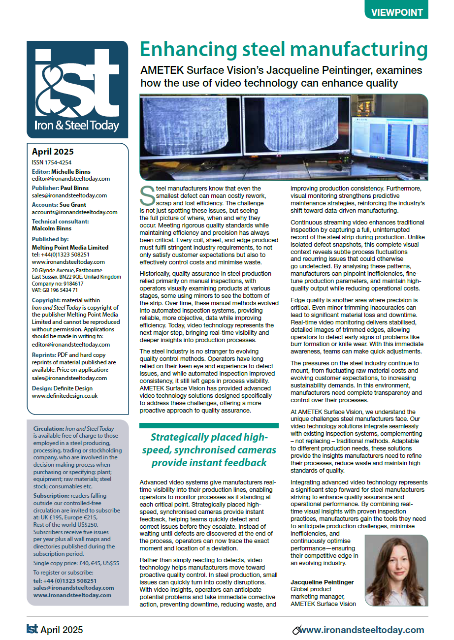 Iron & Steel Today | April 2025