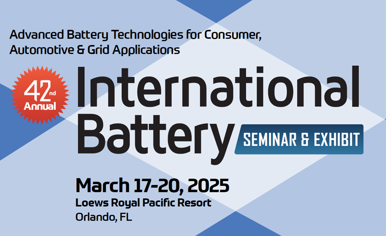 Meet AMETEK Surface Vision at the International Battery Seminar 2025! 
