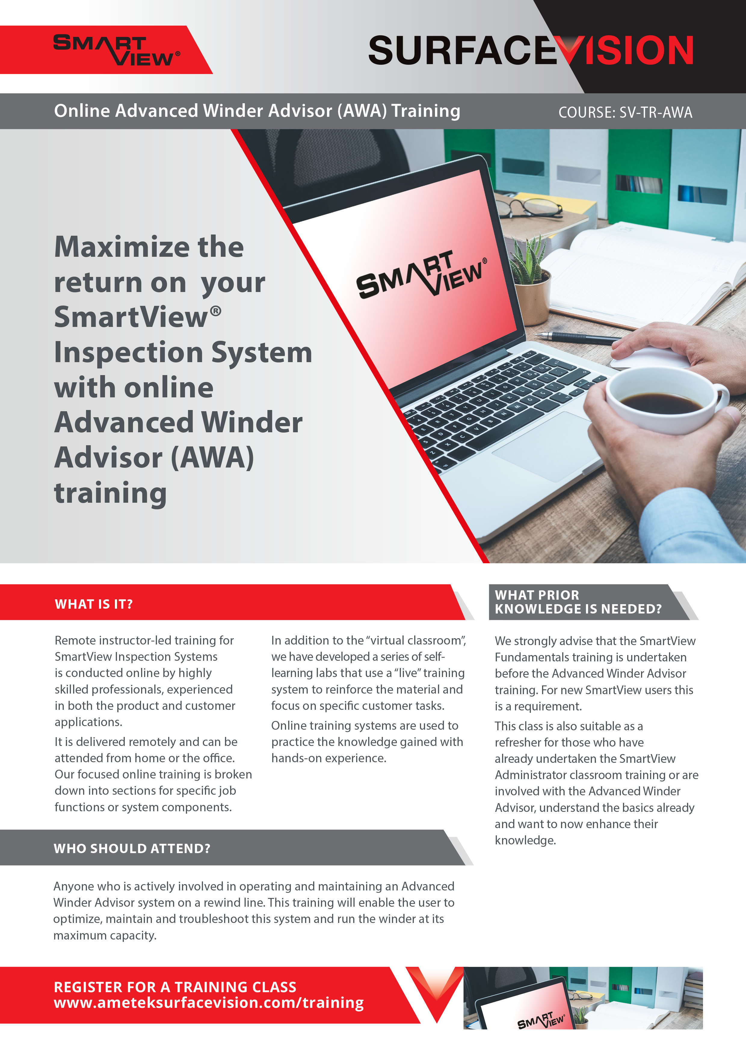 AMETEK Surface Vision Remote SmartView® AWA Training (EN)